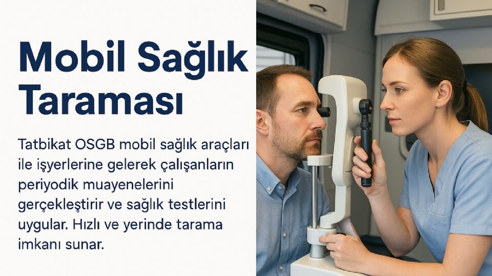 Mobil Sağlık Taraması